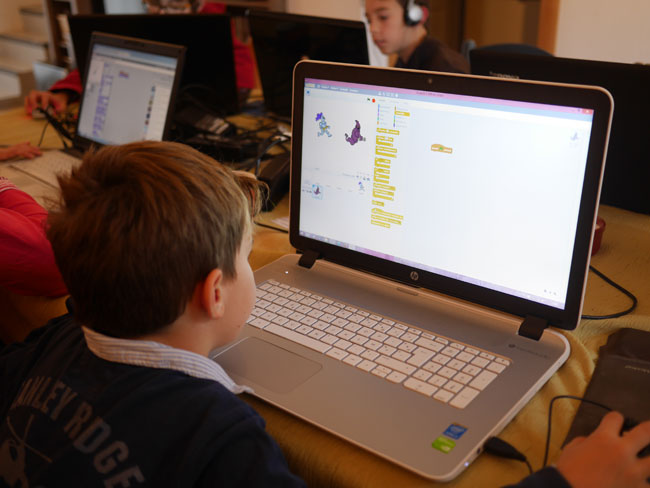 Faire des animations avec le logiciel de programmation Scratch