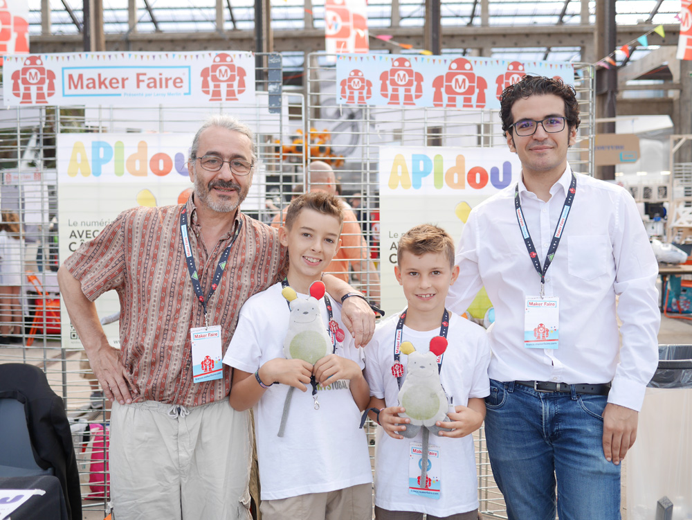 Apidou et Des Loustics à Maker Faire Nantes