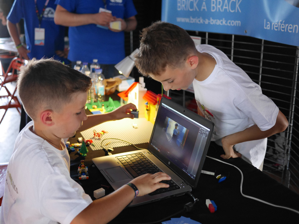 Du stop motion avec Des Loustics