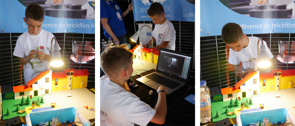 Faire des brickfilms à Maker Faire