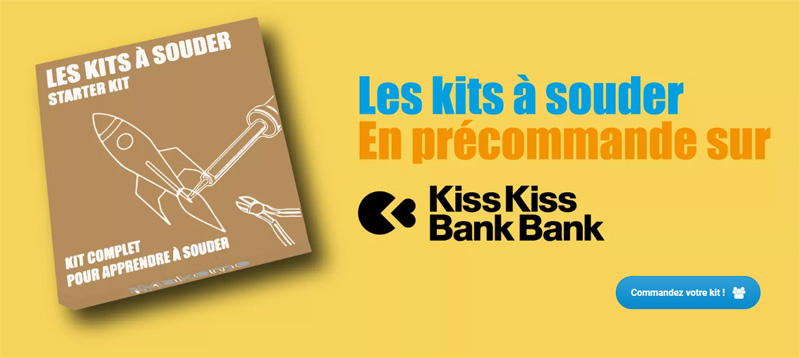 Précommande kit à souder Makeme